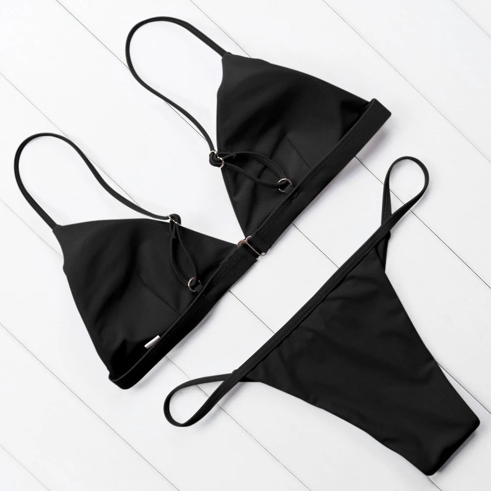 String Bra And Bottom - Serena Studio