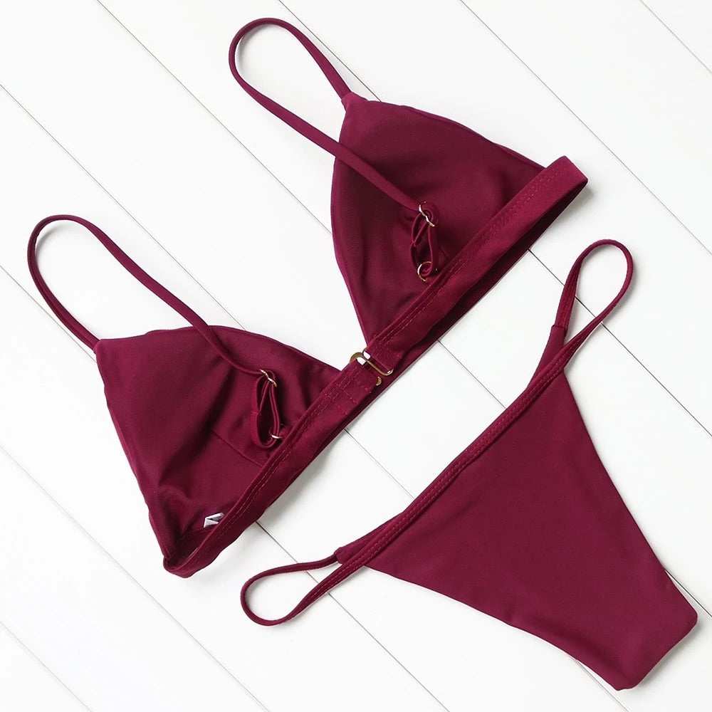 String Bra And Bottom - Serena Studio